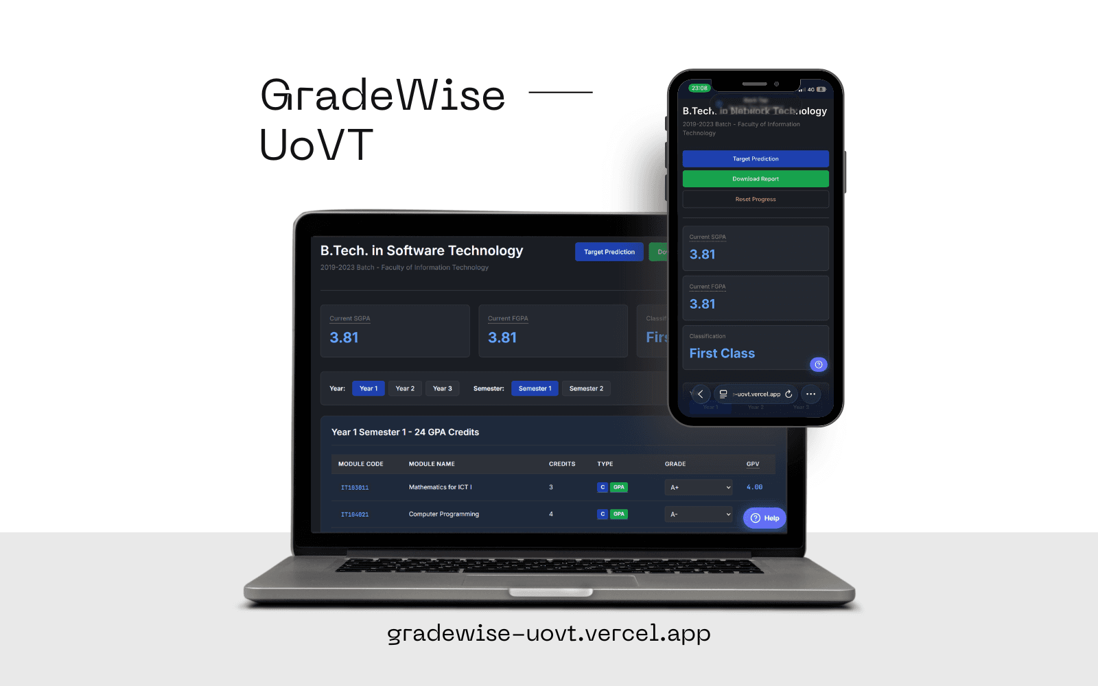 GradeWise UoVT